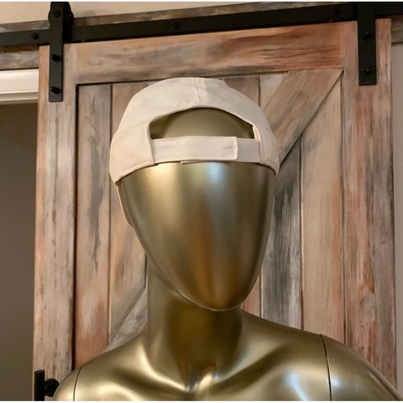 White Baseball Cap (stains) - Picture 3 of 4